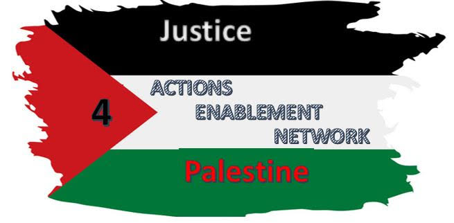 Justice 4 Palestine - Actions Enablement Network logo